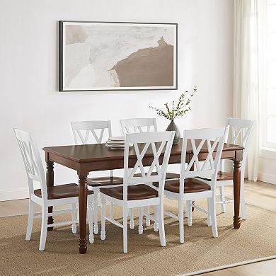 Crosley Furniture Shelby 7-Piece Dining Table Set