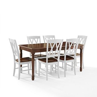 Crosley Furniture Shelby 7 pc Dining Table Set