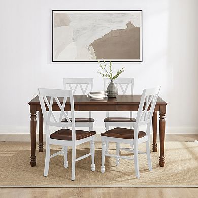 Crosley Furniture Shelby 5-Piece Dining Table Set