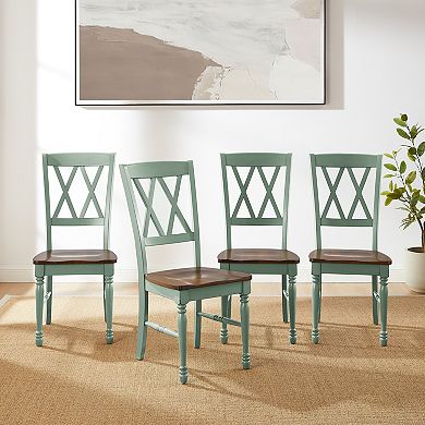 Crosley Furniture Shelby 4-Piece Dining Chair Set