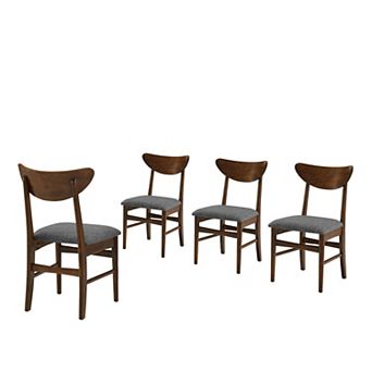 Crosley Furniture Landon 4 pc Wood Dining Chair Set