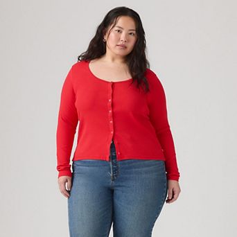 Plus Size Levi's® Austen Button-Up Long-Sleeve Top