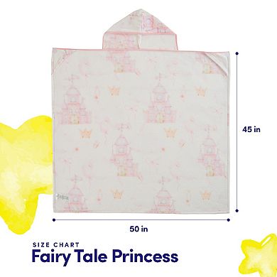 Sweet Home Kids' Printed Hooded Wearable Blanket