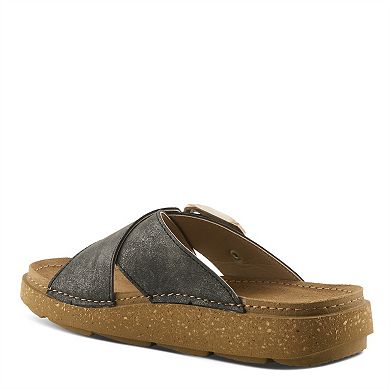 Flexus by Spring Step Women's Cushioned Slide Sandals