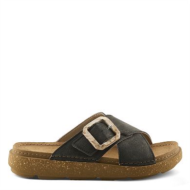 Flexus by Spring Step Women's Cushioned Slide Sandals