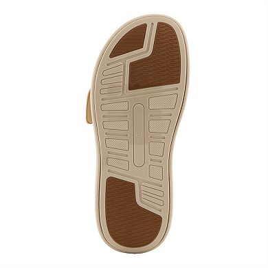 Flexus by Spring Step Brewer Women's Cushioned Flat Slide Sandals