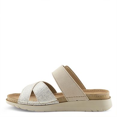 Flexus by Spring Step Women's Cushioned Wedge Sandals