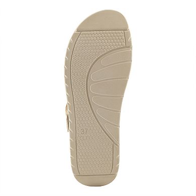 Flexus by Spring Step Women's Cushioned Wedge Sandals