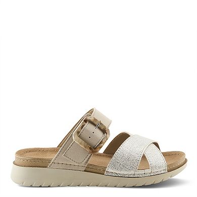 Flexus by Spring Step Women's Cushioned Wedge Sandals