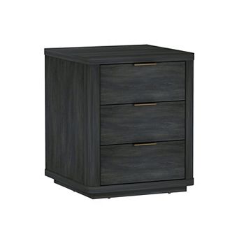 MANHATTAN COMFORT Evelyn 20-Inch Modern 3-Drawer Nightstand