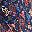 Navy Whimsy Floral