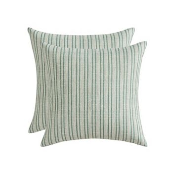 Palm Aire Cassia 2 pc Stripe Decorative Pillow Set
