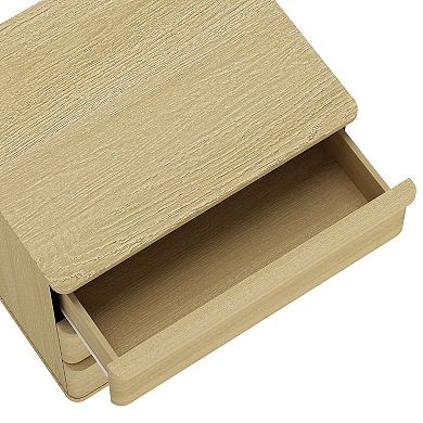 MANHATTAN COMFORT Molly 26-Inch Modern 3-Drawer Nightstand