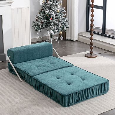 GOODSILO Convertible Modular Sectional Sofa Bed with Removable Cushions