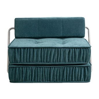 GOODSILO Convertible Modular Sectional Sofa Bed with Removable Cushions