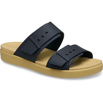 Crocs Brooklyn Buckle Low Low Women's Slip-On Sandals