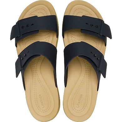 Crocs Brooklyn Buckle Low Low Women's Slip-On Sandals