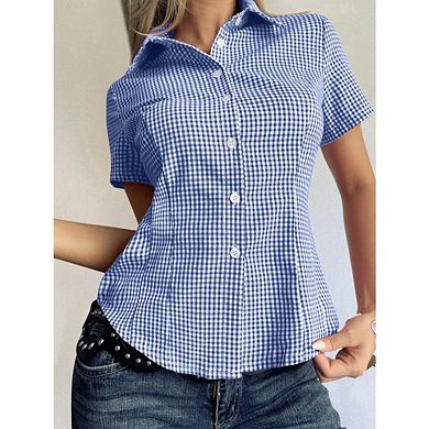 Casual Shirts for Women Long Sleeve Button Down Blouses Basic Solid Color Tops with Pockets