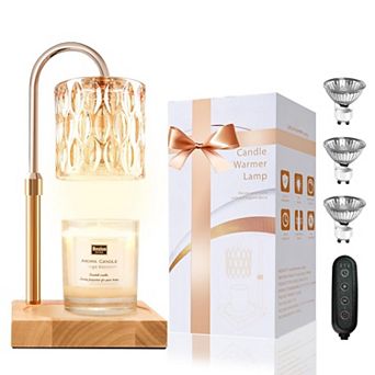 Candle Warmer Lamp with Dimmable Timer & Adjustable Height: Perfect Gift for Home Decor