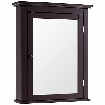 Wall Mounted Bathroom Storage Mirror Medicine Cabinet