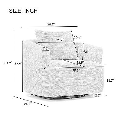 360° Swivel Accent Chair