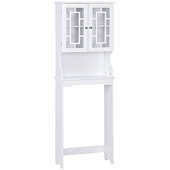 Bathroom Spacesaver Over The bath fixture Storage Cabinet Organizer
