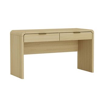 MANHATTAN COMFORT Grace Modern 2-Drawer Office Desk
