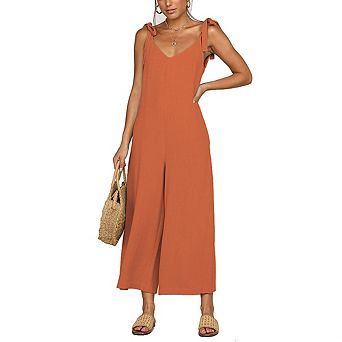Women Jumpsuits Casual Summer Outfits Rompers Comfy Beach Vacation Trendy Overalls Jumpers