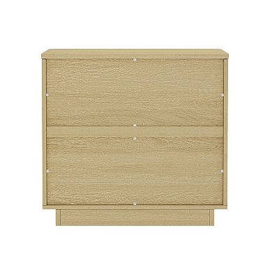 MANHATTAN COMFORT Payton 26-Inch Modern 3-Drawer Nightstand