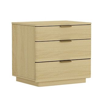 MANHATTAN COMFORT Payton 26-Inch Modern 3-Drawer Nightstand