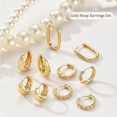 Thick Mini Hoop Earrings