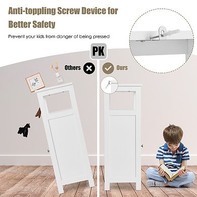 Floor Cabinet Multifunction Storage Rack Organizer Stand