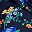 Navy Poppy Floral
