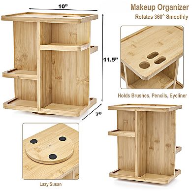 Sorbus Rotating Organizer - Multi-Function, Stylish and functional