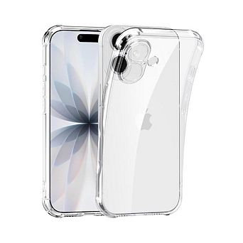iPhone 17 Clear TPU Case, Full Camera Protection