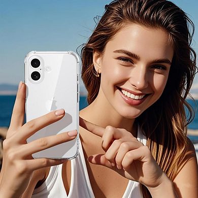 iPhone 17 Clear TPU Case, Full Camera Protection