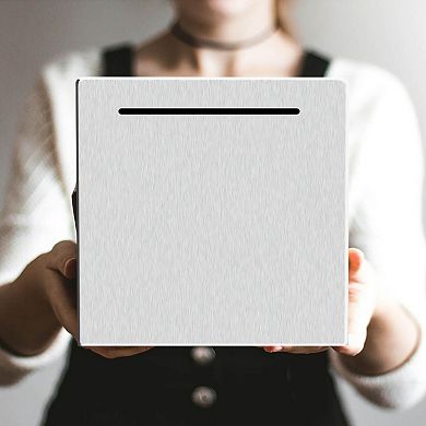 Adult Stainless Steel Unbreakable Saving Box 4.72 Inches
