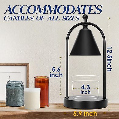Electric Candle Warmer Lamp: Dimmable, Timer, Fragrance, Safety, Cost-Effective, Gift Idea