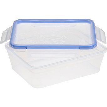 Rectangular Food Storage Container with Lid, 8.5 cup BPA-Free Meal Prep Box