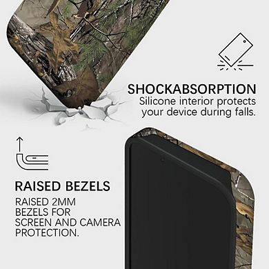 iPhone 17 Camo Case, Dual-Layer Hard Shell, Silicone