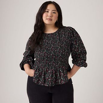 Plus Size Levi's® Ashton Utility Long-Sleeve Blouse