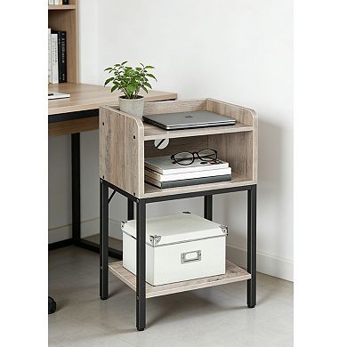 Retro Industrial End Table