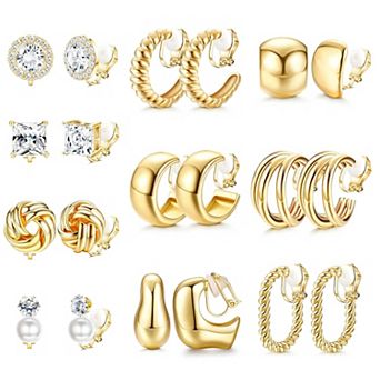Clip On Earring Set