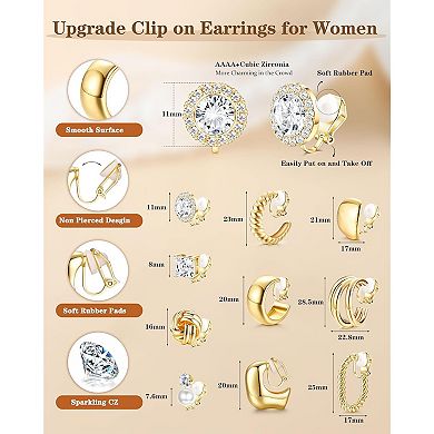 Clip On Earring Set