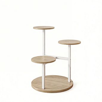 4 tier Indoor Plant Stand Flower Pot Holder for Garden Balcony