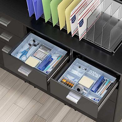 9-Compartment Adjustable Drawer Insert