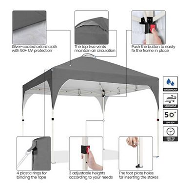 Easy Set-Up Outdoor Tent with Vent