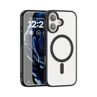 iPhone 17 Magnetic Matte Clear Case, Shockproof, Slim