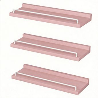 Floating Shelves Wall Decor Bathroom Shelves Over Toilet 3 pc