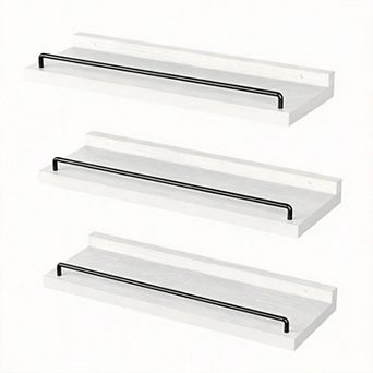 Floating Shelves Wall Decor Bathroom Shelves Over Toilet 3 pc